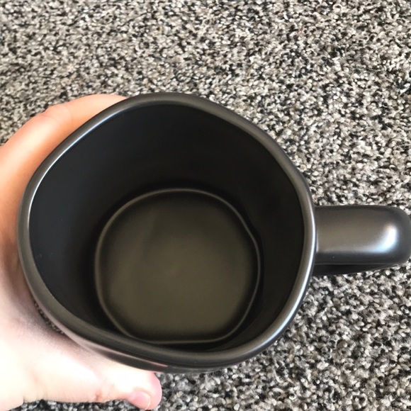 Rae Dunn STRENGTH Black Ceramic Coffee Mug - Picture 5 of 6